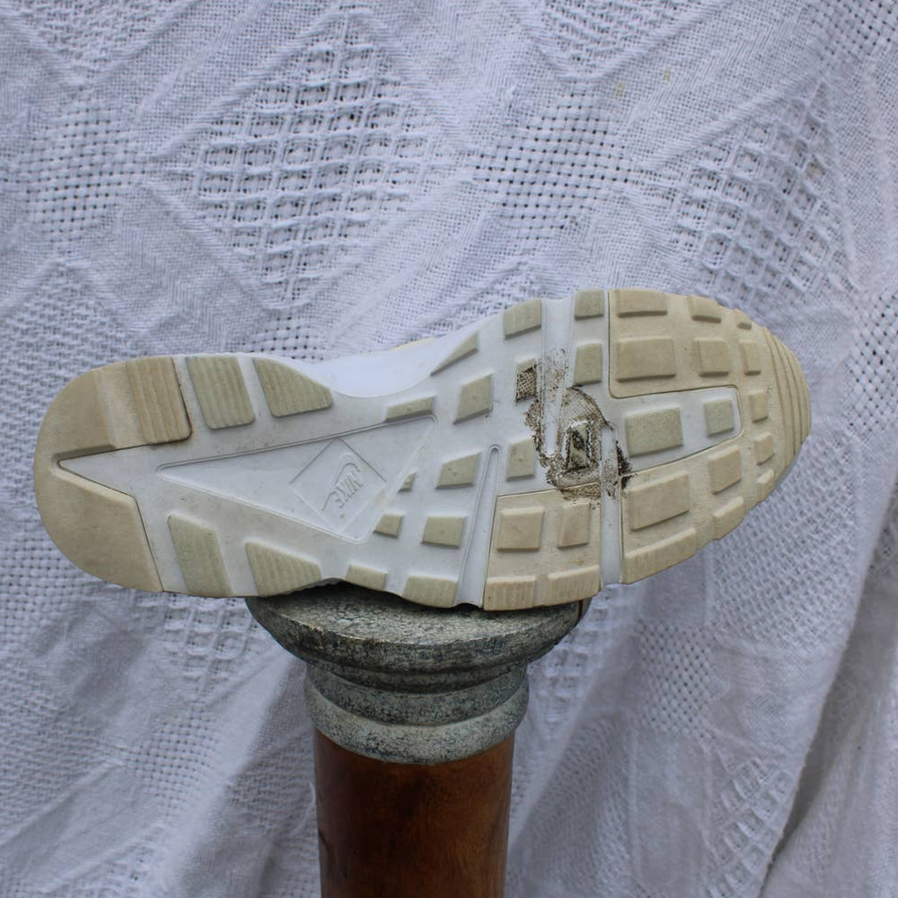 Nike Air Huarache pure platnium 6.5y 8w 2016 654275-110 - Picture 9 of 10